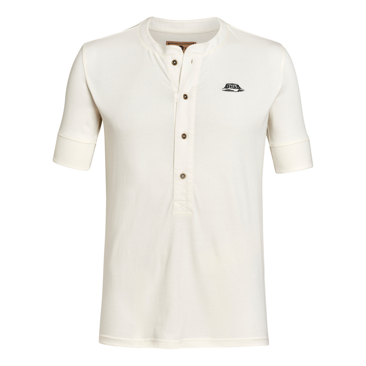 T-Shirt HENLEY weiß