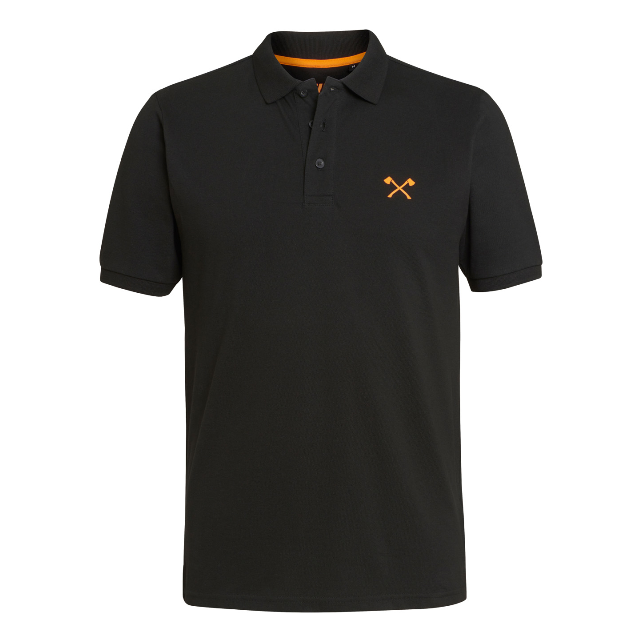 Poloshirt SMALL AXE schwarz