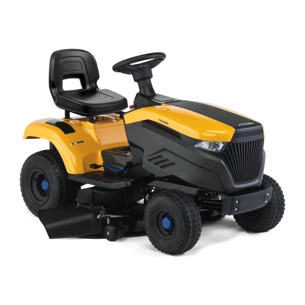 100009144 Akku-Rasentraktor Tornado 7108e - inkl. Akku und Ladegerät