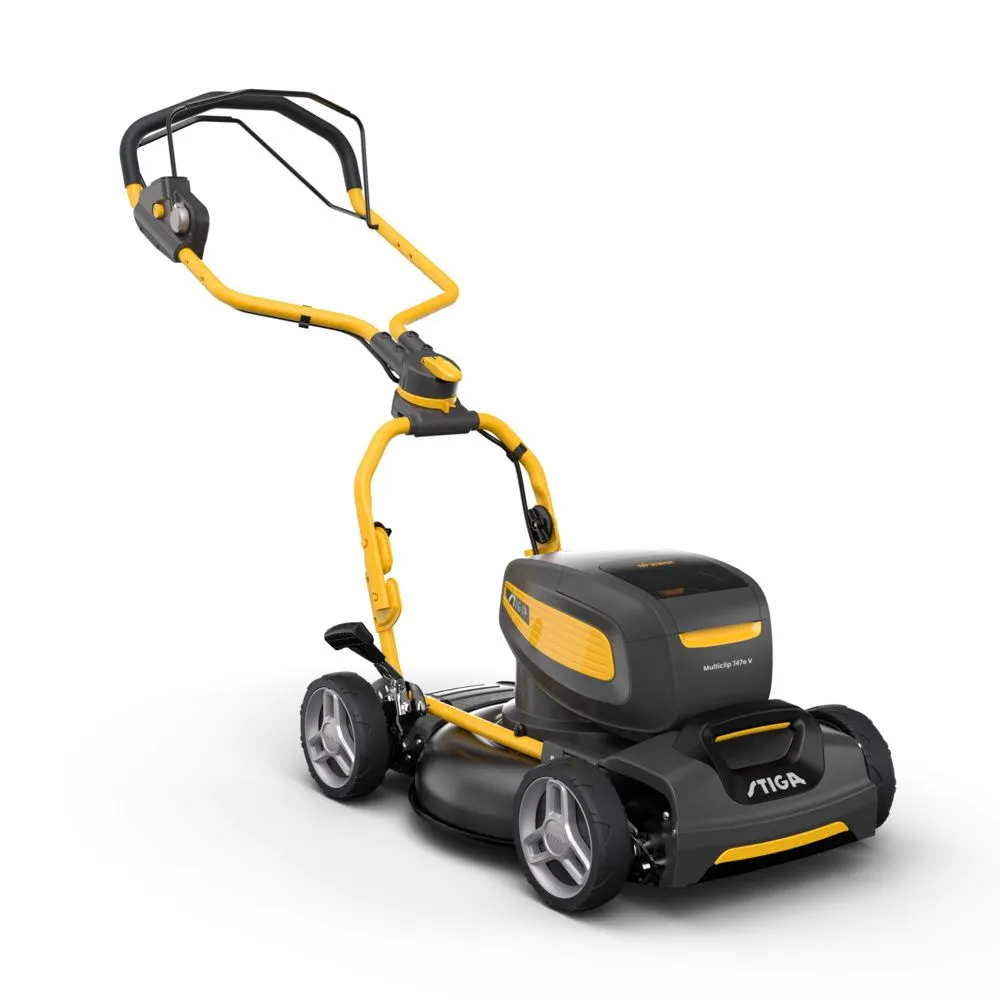 100009129 Akku-Mulchmäher Multiclip 747e V Kit - inkl. Akku und Ladegerät